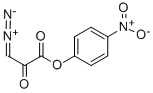 4-Nitrophenyl3-diazopyruvate Struktur