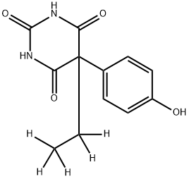 4-HYDROXYPHENOBARBITAL-D5 Struktur