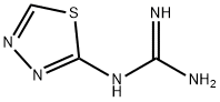 Guanidine,  1,3,4-thiadiazol-2-yl-  (9CI) Struktur