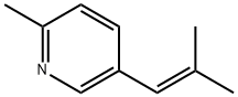 Pyridine, 2-methyl-5-(2-methyl-1-propenyl)- (9CI) Struktur