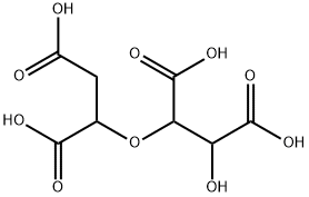 1-Hydroxy-3-oxapentane-1,2,4,5-tetracarboxylic acid Struktur