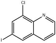 8-chloro-6-iodoquinoline Struktur