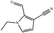 1H-Pyrrole-3-carbonitrile, 1-ethyl-2-formyl- (9CI) Struktur