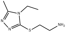 2-[(4-ethyl-5-methyl-4H-1,2,4-triazol-3-yl)thio]ethanamine(SALTDATA: 2HBr) Struktur