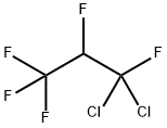 1,1-dichloro-1,2,3,3,3-pentafluoro-propane Struktur