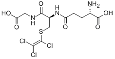 S-(1,2,2-trichlorovinyl)glutathione Struktur