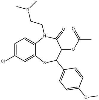 clentiazem Struktur