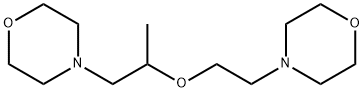 Morpholine, 4-2-1-methyl-2-(4-morpholinyl)ethoxyethyl- Struktur