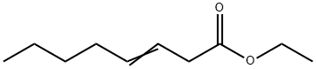 3-Octenoic acid, ethyl ester Struktur