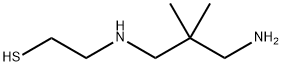 Ethanethiol,  2-[(3-amino-2,2-dimethylpropyl)amino]- Struktur