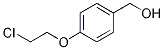 4-(2-chloroethoxy)benzyl alcohol Struktur