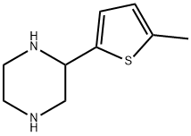 Piperazine, 2-(5-methyl-2-thienyl)- (9CI) Struktur