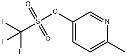 2-METHYL-5-PYRIDINETRIFLUOROMETHANESULF& Struktur