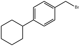 BENZENE, 1-(BROMOMETHYL)-4-CYCLOHEXYL- Struktur