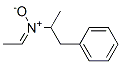 N-((1-methyl-2-phenyl)ethyl)ethanimine N-oxide Struktur