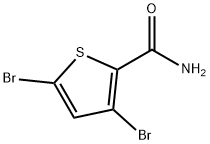 3,5-dibroMothiophene-2-carboxaMide Struktur