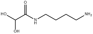 Acetamide, N-(4-aminobutyl)-2,2-dihydroxy- (9CI) Struktur