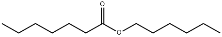 HEXYLHEPTANOATE) Struktur