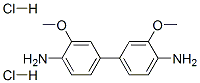 4-(4-amino-3-methoxy-phenyl)-2-methoxy-aniline dihydrochloride Struktur