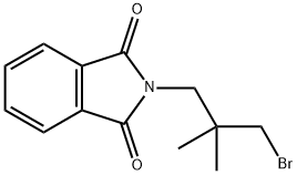 2-(3-bromo-2,2-dimethylpropyl)-1H-isoindole-1,3(2H)-dione Struktur