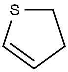 2,3-Dihydrothiophene Struktur