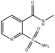 N-Methyl-2-sulfaMoylpyridine-3-carboxaMide Struktur