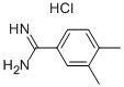 3,4-DIMETHYL-BENZAMIDINE HYDROCHLORIDE Struktur