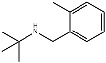 N-(tert-butyl)-N-(2-methylbenzyl)amine Struktur