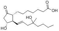 Misoprostol Acid  Struktur