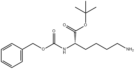 N2-[(Phenylmethoxy)carbonyl]-L-lysine tert-Butyl Ester Struktur