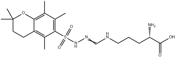 H-ARG(PMC)-OH Struktur