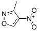 Isoxazole, 3-methyl-4-nitro- (7CI,8CI,9CI) Struktur