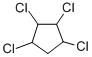 1，2，3，4-tetrachlorocyclopentane Struktur