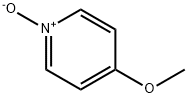 4-Methoxypyridine N-oxide Struktur