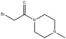 Piperazine, 1-(bromoacetyl)-4-methyl- (9CI) Struktur