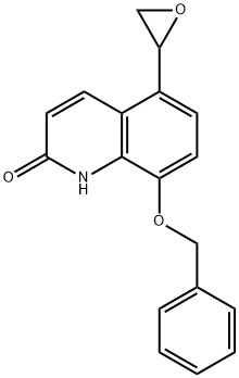 5-(2-Oxiranyl)-8-(phenylMethoxy)-2(1H)-quinolinone Struktur