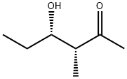 2-Hexanone, 4-hydroxy-3-methyl-, (3R,4S)- (9CI) Struktur