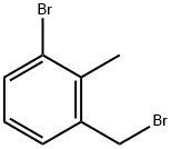 1-Bromo-3-(bromomethyl)-2-methylBenzene Struktur