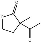 ALPHA-ACETYL-ALPHA-METHYL-GAMMA-BUTYROLACTONE Struktur