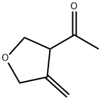 Ethanone, 1-(tetrahydro-4-methylene-3-furanyl)- (9CI) Struktur