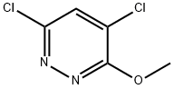 4,6-DICHLORO-3-METHOXYPYRIDAZINE Struktur