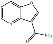 Furo[3,2-b]pyridine-3-carboxamide(9CI) Struktur