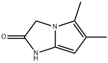 1H-Pyrrolo[1,2-a]imidazol-2(3H)-one,5,6-dimethyl-(9CI) Struktur