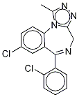 Triazolam Struktur