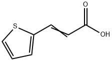 3-(2-THIENYL)ACRYLIC ACID Struktur