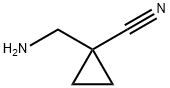 1-(Aminomethyl)cyclopropanecarbonitrile Struktur