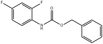 benzyl 2,4-difluorophenylcarbaMate Struktur