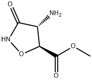 5-Isoxazolidinecarboxylicacid,4-amino-3-oxo-,methylester,trans-(9CI) Struktur