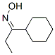 1-Cyclohexyl-1-propanone oxime Struktur