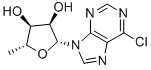 6-CHLORO-9-(5-DEOXY-D-RIBOFURANOSYL)PURINE Struktur